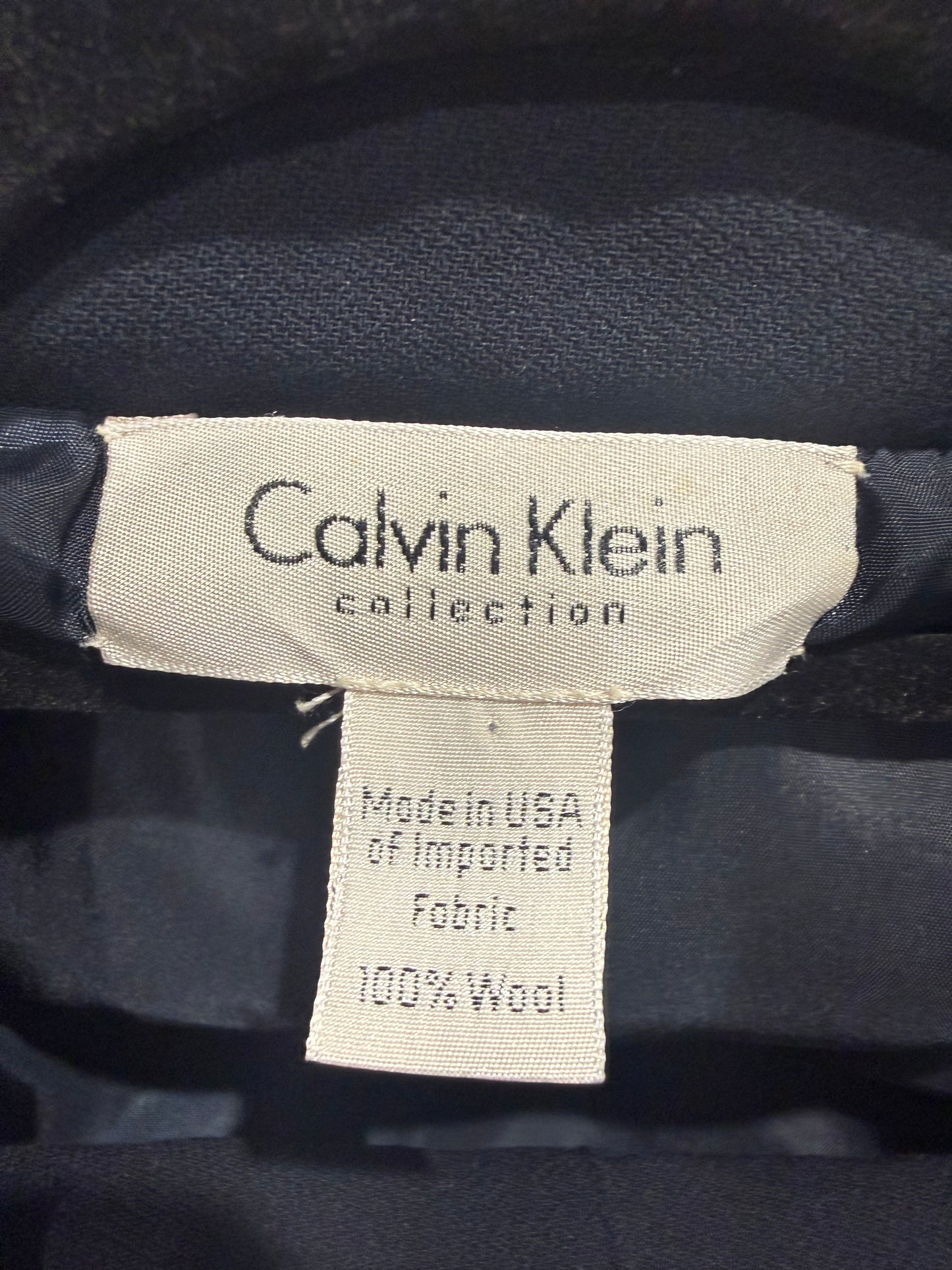 Calvin Klein Collection Navy Suit A/W 1996 (seen on Carolyn Bessette Kennedy)