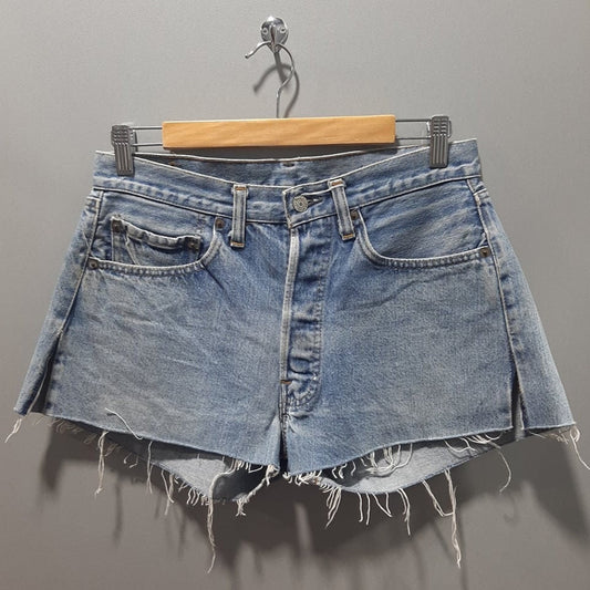 Vintage Levis 501 Cut-off Denim Shorts, Made in U.S.A