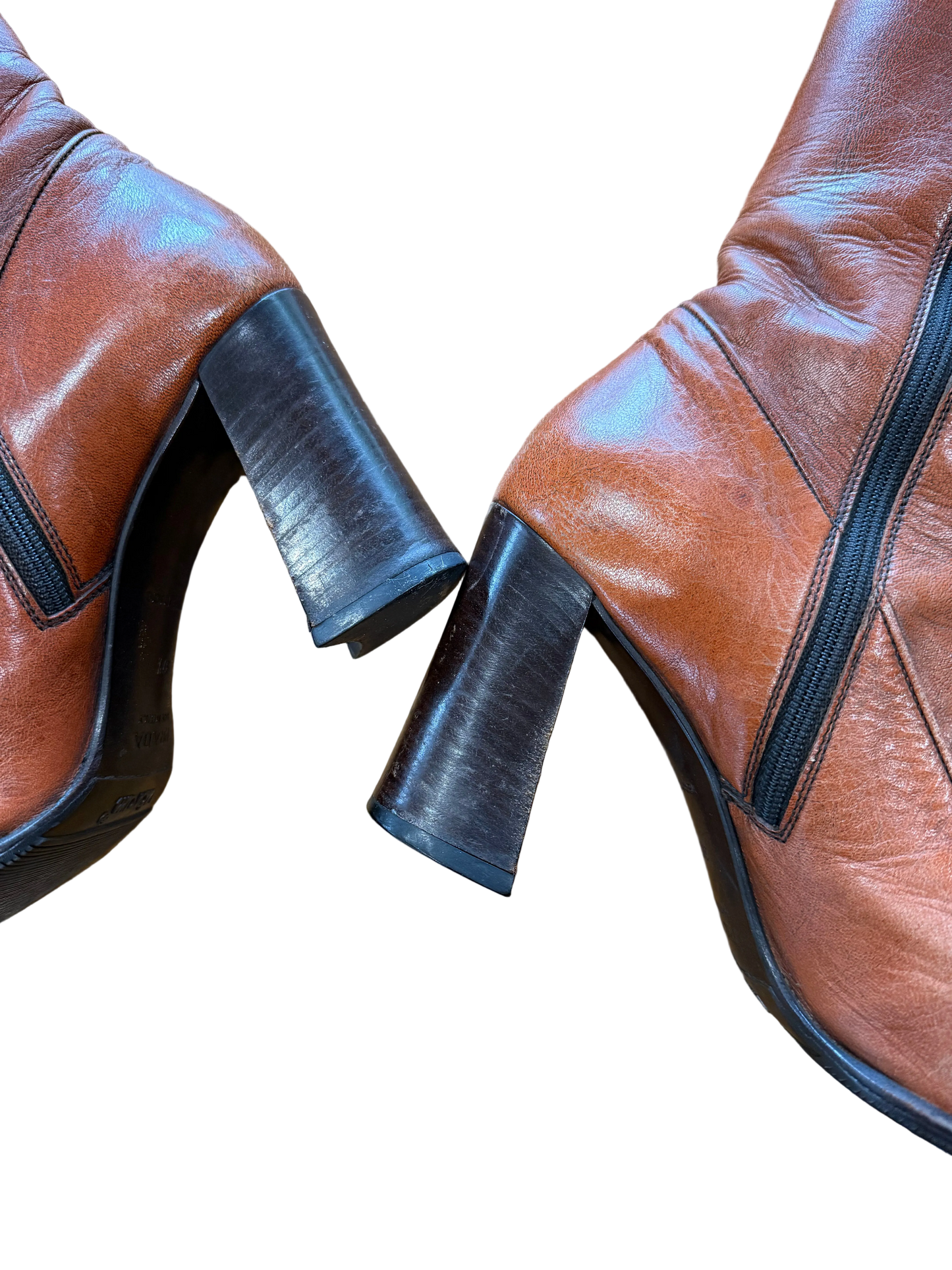 Rare Vintage Prada Brown Boots, FW 1996, 37.5