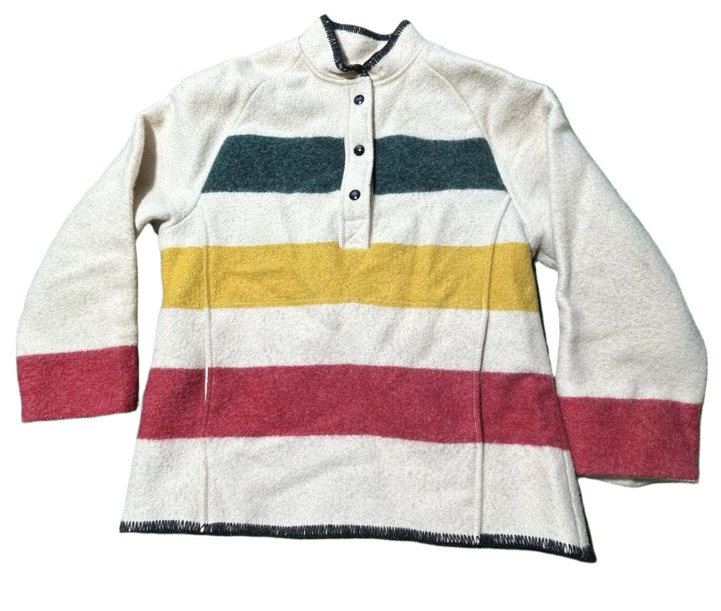 Vintage Woolrich Hudson Bay Pullover as seen on Carolyn Bessette Kennedy