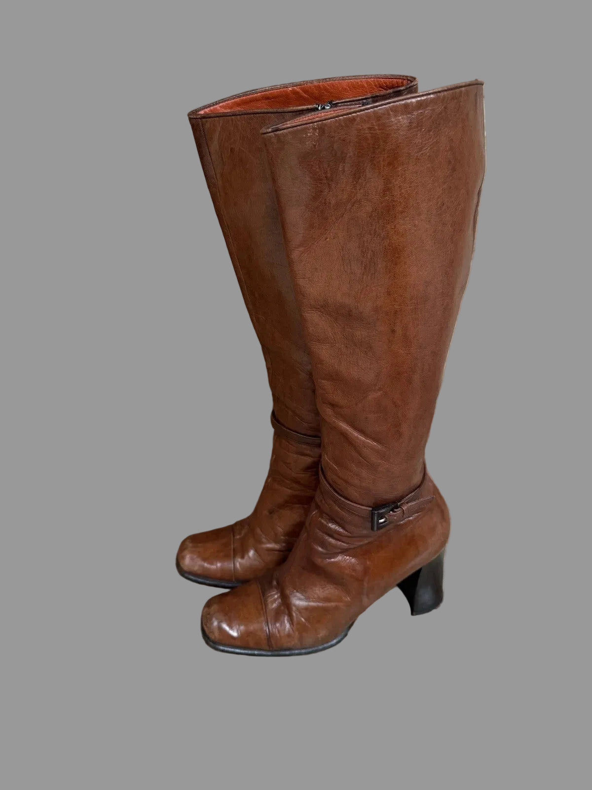 Rare Vintage Prada Brown Boots, FW 1996, 37.5